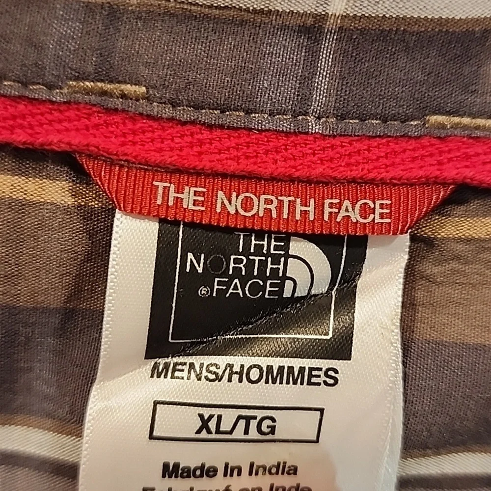 XL The North Face Plaid Button Down Shirt